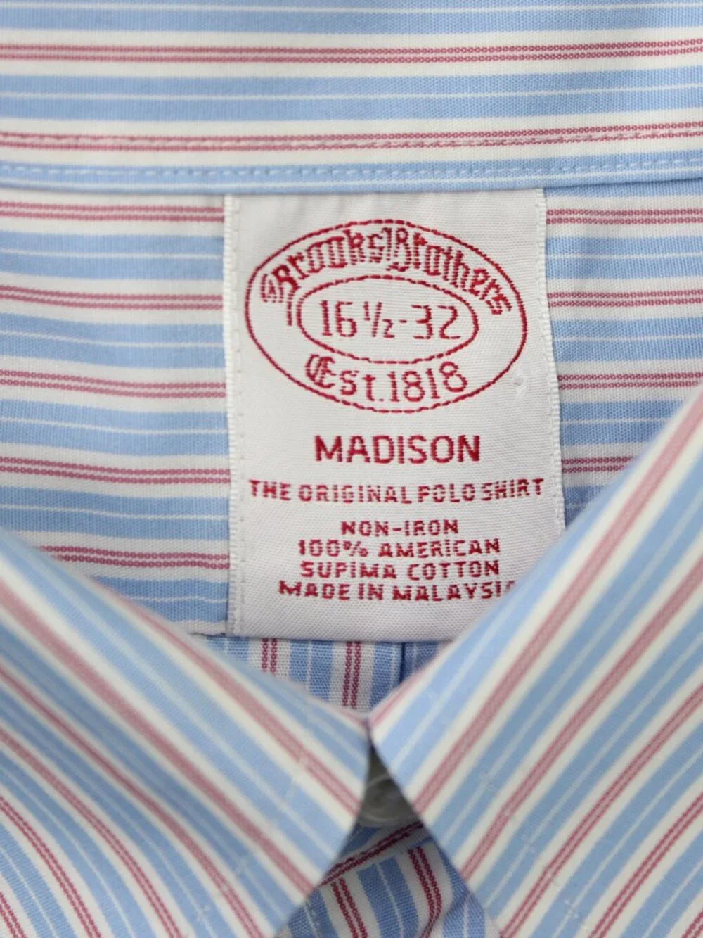 Brooks Brothers please see